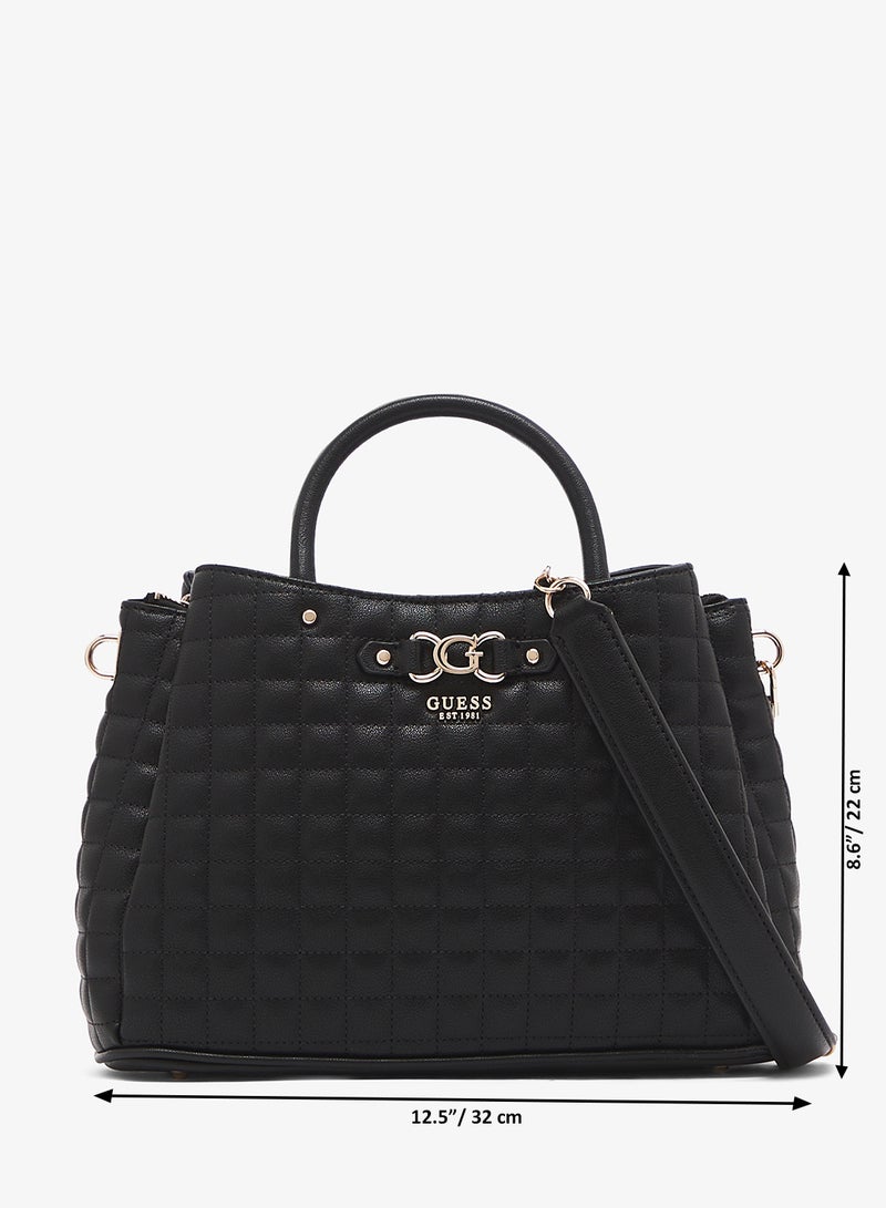 GUESS Nadira Girlfriend Satchel Bag - Image 5